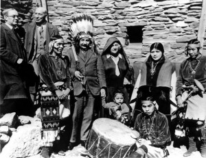 Albert Einstein visits Hopi in 1930-31