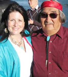 Sandy Fox and Jerry Honowa-Hopi Water Conference
